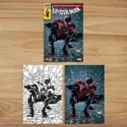 Spider-Man #1 McFarlane Homage Cinar Turkish Variants (Set of 3) Miles Morales
