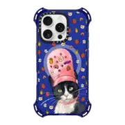 iPhone 16 Pro Bounce Case MagSafe Compatible Croc Hat Cat