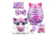 Rainbocorns Kittycorn Surprise Series 2 American Shorthair by ZURU, Collectible Plush Stuffed Animal, Surprise Egg, Sticker Pack, Slime, Ages 3+ for Girls, Children