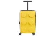 Lego Brick 2x3 Trolley Luggage Suitcase Bag Expandable 35.5x56cm Bright Yellow