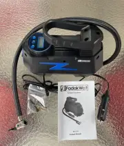 Tire Inflator Portable Air Compressor DC 12V Tire Air Pump W/ LED & 150PSI Blue