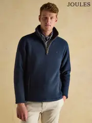 Heritage Fleece Navy Quarter Zip (AU7273) | $196