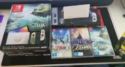 NINTENDO OLED SWITCH THE LEGEND OF ZELDA TEARS OF THE KINGDOM CONSOLE WITH EXTRA