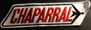 N.O.S. ORIGINAL CHAPARRAL VINTAGE SNOWMOBILE PATCH NEW 3" X 13" (958)