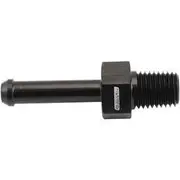 Aeroflow Male 1/16" Npt to 3/16" Barb Black Straight Male to Male - AF841-03-01BLK