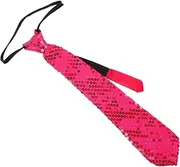 [SAFIGLE] Glamorous Sequin Bow Tie for Men/women Red Dance Performance Tie Shiny Design for Birthday Stage Shows