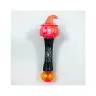 2 Wands Flashing Glow In Dark Light Up Orange Pumpkin Kids Party Fun Toy