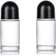2pcs 50ml Clear Glass Roller Bottles For Oils Perfume Bottles Empty Refillable Roller Empty Rollerball Bottles For Essential Oils