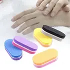 10pcs Sponge Files Smooth Edge Remove Nail Glue Mini Nail Sanding Block
