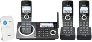 VTech Executive Dual Keypad Cordless Bundle - Phone System Plus 2 Handsets