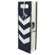 Fremantle Dockers Freo AFL Wine Spirit Bottle Gift Present Bag Full Colour