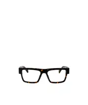 Off-White Rectangular Frame Glasses 54 Black