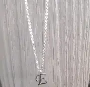 Lane Bryant~New With Tags~"E" Initial Script Necklace