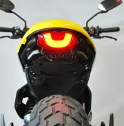 Black Fender Eliminator Kit by NRC. Fits 17-24 Ducati Scrambler SCRAMBLER-FE