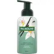 400mL Palmolive Foaming Hand Wash Soap Pump, Vanilla & Sweet Almond Pump