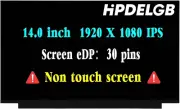 Screen Replacement for Chuwi Herobook 14 FHD 1920X1080 30PIN LED Display Screen