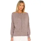 NEW Revolve Lovers + Friends Blouse Top Sweater Size XS Boatneck Mauve Pink $128