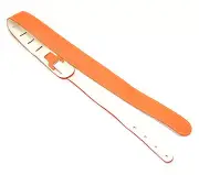 AL-L2-O 2" Alexis Orange Sugar 'N Spice Pleather Guitar/Bass Strap