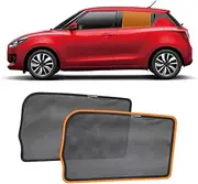 X-CAR Rear Window Sun Shade for Suzuki Swift 2017-2024 Magnetic Car Sun Blind Mesh