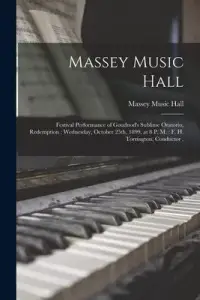 在飛比找博客來優惠-Massey Music Hall [microform]:
