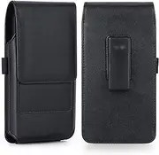 BECPLT Phone Holster for Galaxy S21 FE 5G S20 FE 2022 Leather Belt Case,360 Rotating Pouch Case Holster Belt Clip Case for Samsung S23+ S22+ 5G S22 Ultra S20 Ultra 5G A53 5G A33 M33 A13 M22 F41 A71