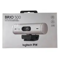 在飛比找蝦皮購物優惠-羅技 Logitech BRIO 500 (珍珠白) USB