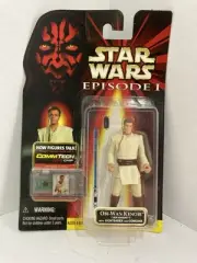 Star Wars Episode 1 Obi-Wan Kenobi Naboo Action Figure TOY NEW 1999 1020