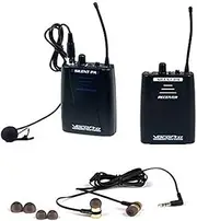 VocoPro Silent-PA-in-Ear-AIR Professional PLL Wireless in-Ear Monitor Package with Transmitter & Receiver