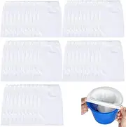 Taicols Pool Skimmer Socks, 50 Pcs Swimming Pool Skimmer Socks Baskets Skimmers Net Filter Storage Bag, Ultra Fine Mesh Screen Liner for Filters Baskets and Skimmers for Cleans Debris and Leaves Bag