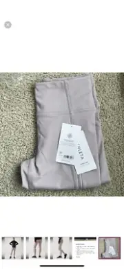 Athleta Rainier Tight size 3x Plus Tinsel Purple #487745