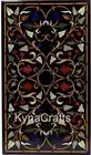 Black Rectangle Marble Dining Table Top Floral Design Inlay Work Sofa Table