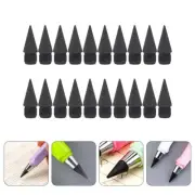 20 Pcs Replacement Pencil Writing Tips Graphite Pencils Child