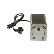 A40 Stainless Motor Without Pin to suit BBQ Rotisserie Kit with Slit Skewer from DIZZY LAMB