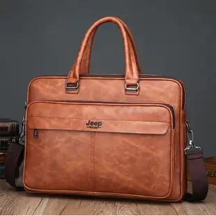 高品質包包跨境JEEP男士手提包商務休閑單肩斜挎包速賣通爆款男包一件代發