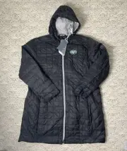 New Sz 3XL Women’s Cutter And Buck New York Jets Primaloft Down Coat Jacket