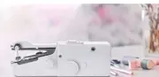 Mini Hand Held Portable Sewing Machine Seamstress Tailor Cordless Lightweight US
