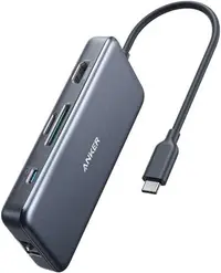 在飛比找Yahoo!奇摩拍賣優惠-日本 Anker 高速 USB-C 7合1 HUB HDMI