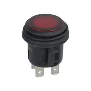 [Radio Parts] IP56 DPST Pushbutton Switch with Neon Illumination