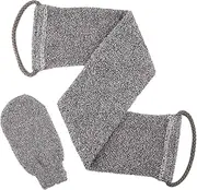 Back Scrubber With Handles - Fiber Bath Towel,Bathing Accessories For Body Brushes, Water Absorption Loofah Cleanse Scrubber For Women Men