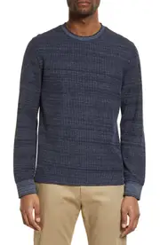Vince Thermal Long Sleeve T-Shirt in H Coastal/Coastal at Nordstrom, Size Xx-Large