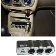Car Charger Cigarette Lighter Double Power Adapter Socket Splitter Dual USB 12V