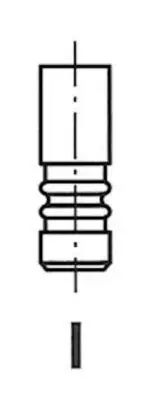 EXHAUST Valve Suits Alfa Romeo ALFASUD 1.2 / 1.5 ti (for: Alfa Romeo)