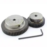 1M60T-40T Module 1 Motor Metal Gear Wheel Set Kit Ratio 3:2 Wheelbase 50mm