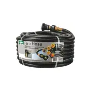 Holman Industrial Grade Fire Hose Crimped Brass Fittings Spray Nozzle 20mmX 36M