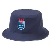552398 NEW SOUTH WALES NSW BLUES NRL STATE OF ORIGIN ADULTS UNISEX BUCKET HAT