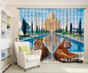 3D Taj Mahal 673 Blockout Photo Curtain Print Curtains Drapes Fabric Window AU