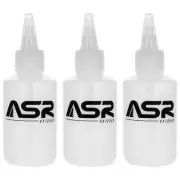 ASR Outdoor 3 Pack 3oz Gold Snuffer Sniffer Squeeze Bottles for Gold Panning