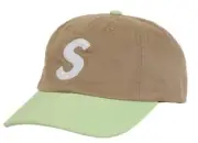 Supreme 2-Tone S Logo 6-Panel Tan SS24