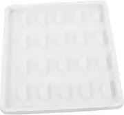 BELLIFFY False Eyelash Storage Box Durable Plastic Eyelash Packaging Tray for Organized Lash Storage and Protection Pristine Condition
