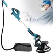 220v 1800w Electric Giraffe Drywall Sander,Self-Absorption Wall Sandpaper Putty Powder Polishing Sanding Machine 1000-2100 RPM 5 Speed Regulation Automatic Dust Absorption,Sander+100sandpad